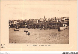 ADQP3-29-0233 - LE CONQUET - Le Port Et La Ville - Le Conquet