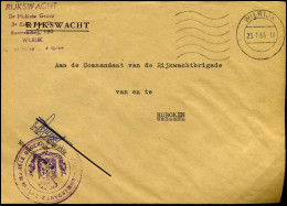 Cover Naar Hoboken - "Rijkswacht, Brigade Wilrijk" - Briefe U. Dokumente