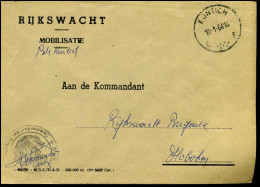 Cover Naar Hoboken - "Rijkswacht, Brigade Kontich" - Covers & Documents
