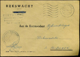 Cover Naar Hoboken - "Rijkswacht, Brigade Hemiksem" - Lettres & Documents