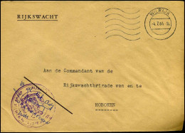 Cover Naar Hoboken - "Rijkswacht, Brigade Wilrijk" - Lettres & Documents