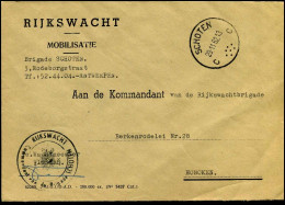 Cover Naar Hoboken - "Rijkswacht, Brigade Schoten" - Lettres & Documents