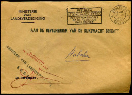 Cover Naar Hoboken - "Ministerie Van Landsverdediging" - Storia Postale