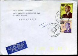 Cover To Liège, Belgium - Marokko (1956-...)