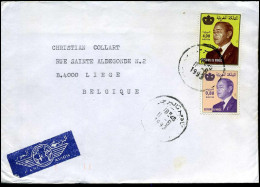 Cover To Liège, Belgium - Marruecos (1956-...)