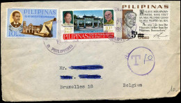 Coverfront To Brussels, Belgium - Philippines