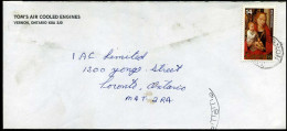 Cover To Toronto - "Tom's Air Cooled Engines, Vernon" - Storia Postale