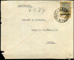 Registered Cover To Nesta - Lettres & Documents