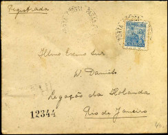 Registered Cover To Rio De Janeiro - Other & Unclassified