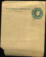 Fragment Postal Stationary - Dos Centavos - Mexique