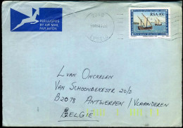 Coverfront To Antwerp, Belgium - Briefe U. Dokumente
