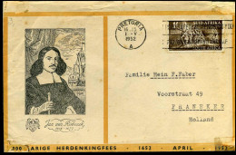 Cover From Pretoria To Franeker, Netherlands - Briefe U. Dokumente
