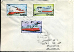 Cover From Mongolia To Luxemburg - Mongolia