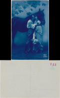 Ansichtskarte  Erotik-Karte - Blaudruck 1927 - Parejas