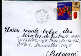 Cover To Brussels, Belgium - Used