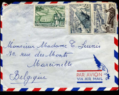 Cover To Marcinelle, Belgium - Storia Postale