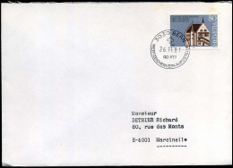Cover To Marcinelle, Belgium - Briefe U. Dokumente