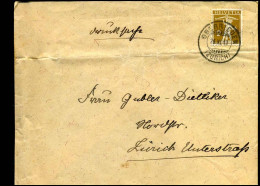 Cover To Zürich - Lettres & Documents