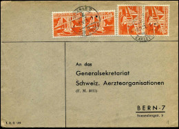 Cover To Bern - "Generalsekretariat Schweiz. Aerzteorganisationen" - Covers & Documents
