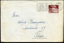 Cover To Thun - Lettres & Documents