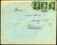 Cover To Wädenswil - Storia Postale
