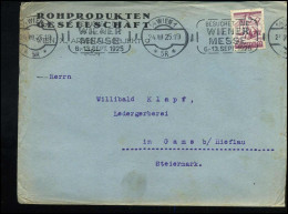 Cover To Gams - "Rohprodukten Gesellschaft" - Lettres & Documents