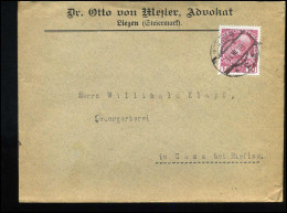 Cover To Gams Bei Hieflau - "Dr. Otto Von Mezler, Advokat, Liezen" - Storia Postale