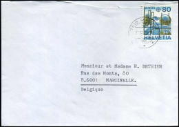 Cover To Marcinelle, Belgium - Cartas & Documentos