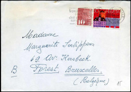 Cover To Forest, Belgium - Lettres & Documents
