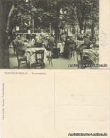 Postcard Teplitz-Schönau Teplice Konzertplatz - Belebt 1928  - Tchéquie