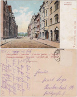 Ansichtskarte Torgau Partie In Der Bahnhofsstrasse 1904  - Torgau