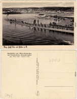 Ansichtskarte Hofen-Stuttgart Luftbild: Gaststätte Am Mar- Ehth-See 1932  - Stuttgart