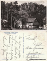 Ansichtskarte Jonsdorf Die Nonnenfelsen Mit Hotel Gondelfahrt 1939  - Jonsdorf