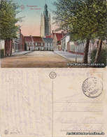 Postkaart Roeselare Roulers Meenenstraat (Meenener Straße) 1917  - Andere & Zonder Classificatie