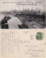 Wanheim-Duisburg Niederrheinische Hütte - Hafen Und Bahngleise 1910  - Duisburg