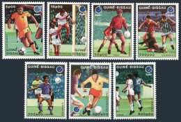 Guinea Bissau 711-717,718,MNH.Michel 943-949,Bl.272. Soccer,ESSEN-1988. - Guinea (1958-...)