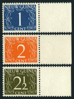 Neth New Guinea 1-3, MNH. Michel 1-3. Numeral Definitive, 1950. - Guinea (1958-...)