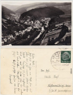 Ansichtskarte Katzhütte (Schwarzatal) Blick Auf Die Stadt 1933  - Other & Unclassified