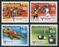 Papua New Guinea 571-574, MNH. Michel 455-458. Commonwealth Games,1983. Running, - Guinea (1958-...)