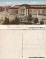 Ansichtskarte Leipzig Partie Am Hauptbahnhof 1916  - Leipzig