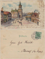 Ansichtskarte  Herzlichen Glückwunsch Zum Neuen Jahre. 1898  - A Identificar