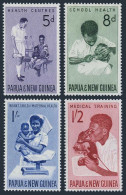 Papua New Guinea 184-187, MNH. Michel 58-61. Health 1964. Medicine, Microscope. - Guinée (1958-...)