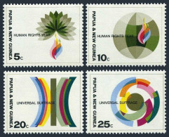 Papua New Guinea 261-264, MNH. Michel 135-138. Human Rights Year IHRY-1968. - Guinea (1958-...)