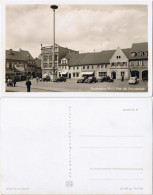 Senftenberg (Niederlausitz) Platz Der Freundschaft Mit Propaganda Plakat 1953 - Senftenberg