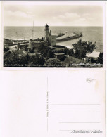 Postcard Kolberg Kołobrzeg Blick Auf Lotsenhaus Und Mole 1930  - Pommern