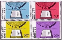 Guinea 560-563, MNH. Michel 561-564. Telecommunication Day, 1970. Radar. - Guinee (1958-...)