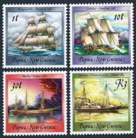 Papua New Guinea 663/676A,set/4.MNH.Michel 580-583. Ships Issued 11.16.1988. - Guinée (1958-...)