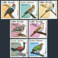 Guinea Bissau 811-817,Used.Michel 1018-1024. Birds 1989. - Guinee (1958-...)