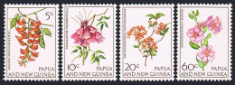 Papua New Guinea 228-231 ,MNH. Michel 102-105. Flowers 1966. Rhododendrons. - Guinée (1958-...)
