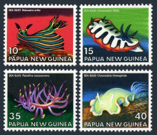 Papua New Guinea 482-485, MNH. Michel 351-354. Sea Slugs 1978. - Guinea (1958-...)